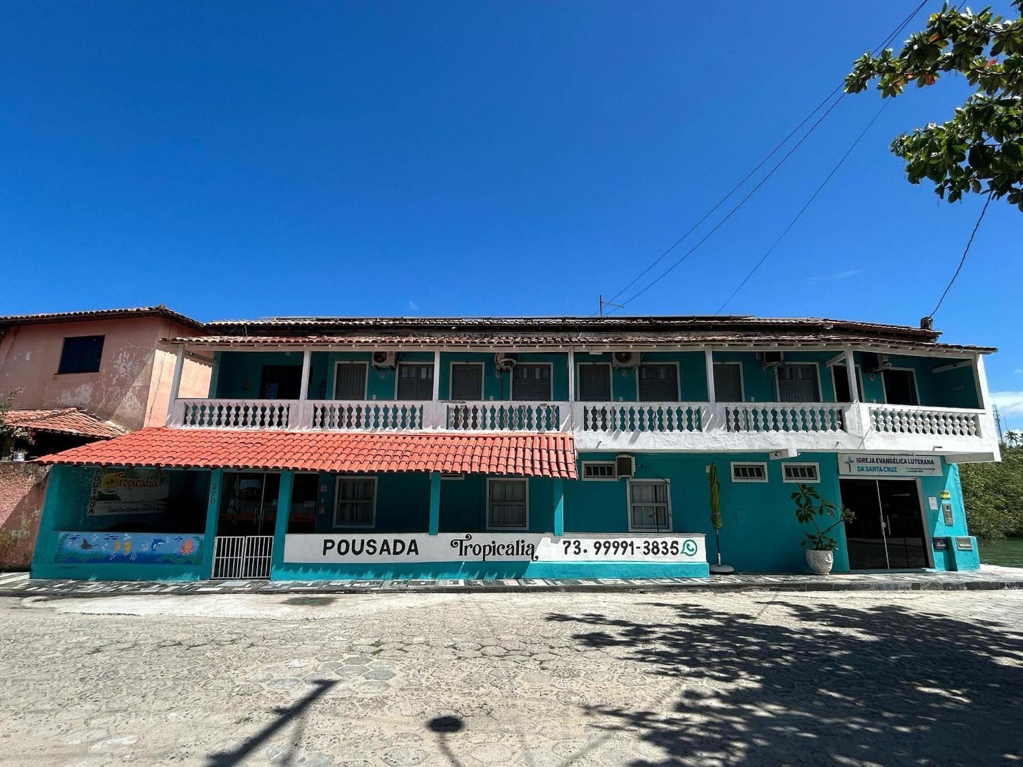 Pousada Tropicalia Tranquilidade A Beira Mar Santa Cruz Cabralia Ngoại thất bức ảnh